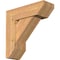 Ekena Millwork Traditional Slat Smooth Bracket w/ Offset Brace, Western Red Cedar, 7 1/2"W x 22"D x 22"H BKT0806X22X22TRA06SWR - alternate 1
